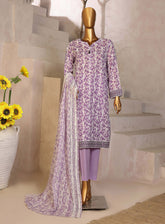 Dhagakari by HZ Textile Embroidered Lawn Suits Unstitched 3 Piece - HZ25DL DEC-992