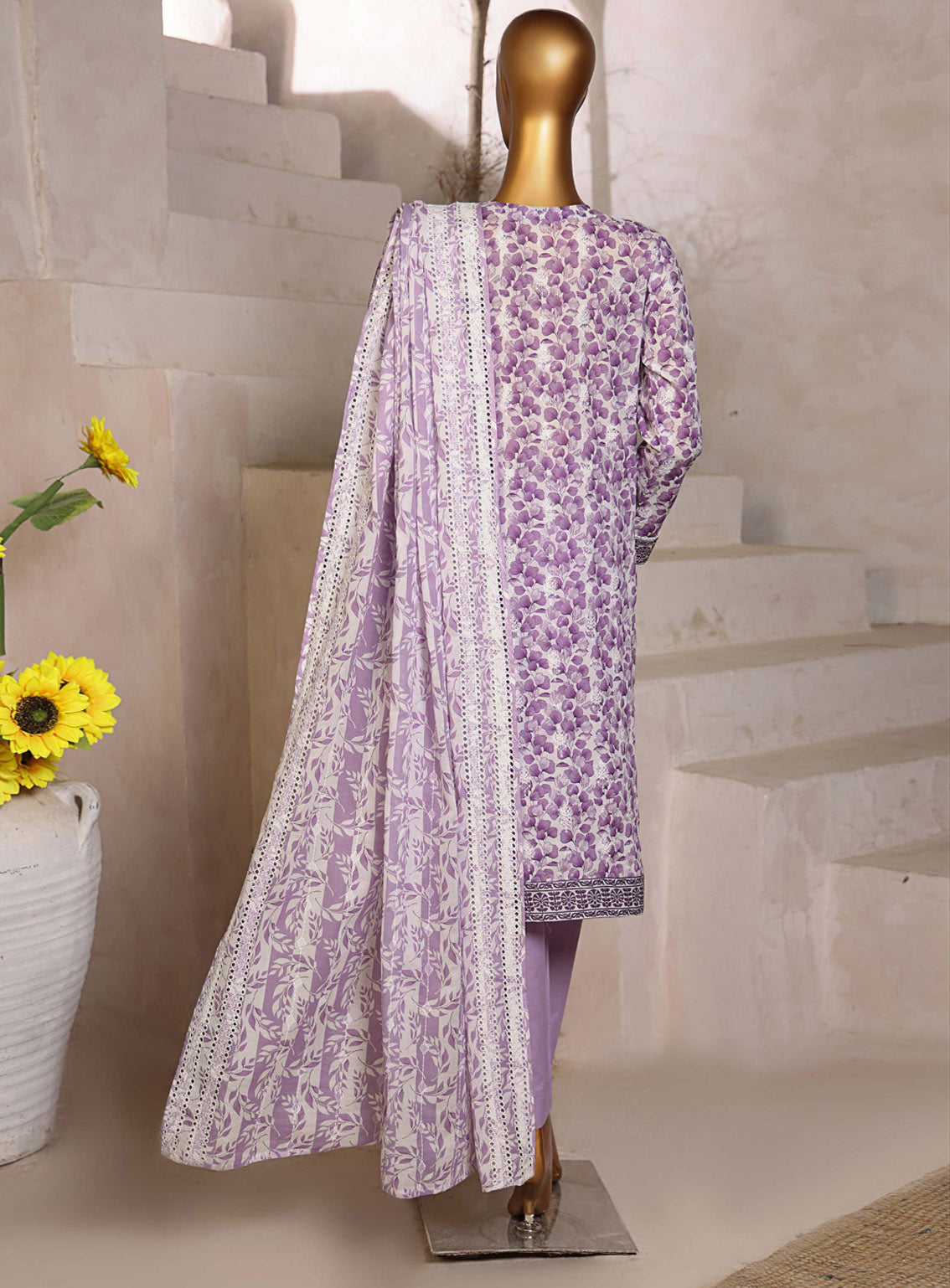 Dhagakari by HZ Textile Embroidered Lawn Suits Unstitched 3 Piece - HZ25DL DEC-992 Dhagakari by HZ Textile Embroidered Lawn Suits Unstitched 3 Piece - HZ25DL DEC-992