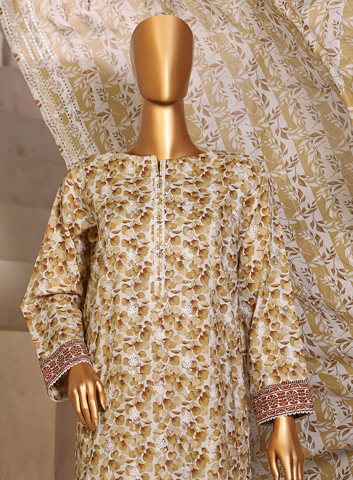 Dhagakari by HZ Textile Embroidered Lawn Suits Unstitched 3 Piece - HZ25DL DEC-993 Dhagakari by HZ Textile Embroidered Lawn Suits Unstitched 3 Piece - HZ25DL DEC-993