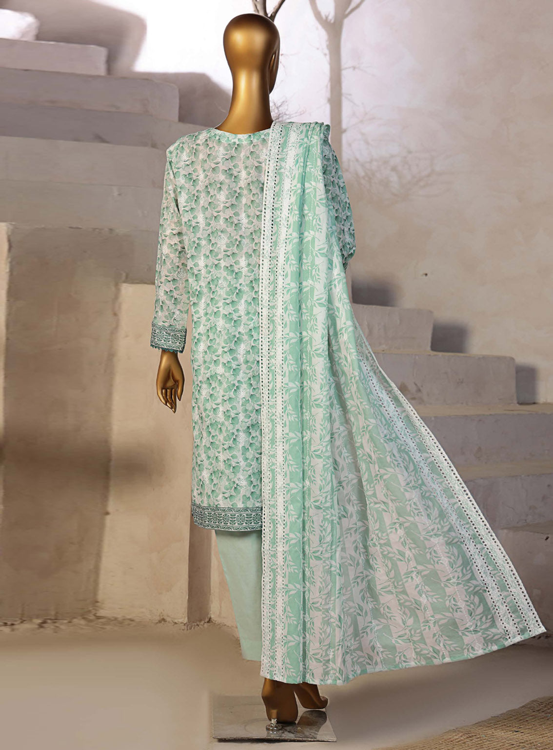 Dhagakari by HZ Textile Embroidered Lawn Suits Unstitched 3 Piece - HZ25DL DEC-994 Dhagakari by HZ Textile Embroidered Lawn Suits Unstitched 3 Piece - HZ25DL DEC-994