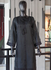 Dhanak Embroidered Khadi Net Stitch Kurti - DK24EL 1750