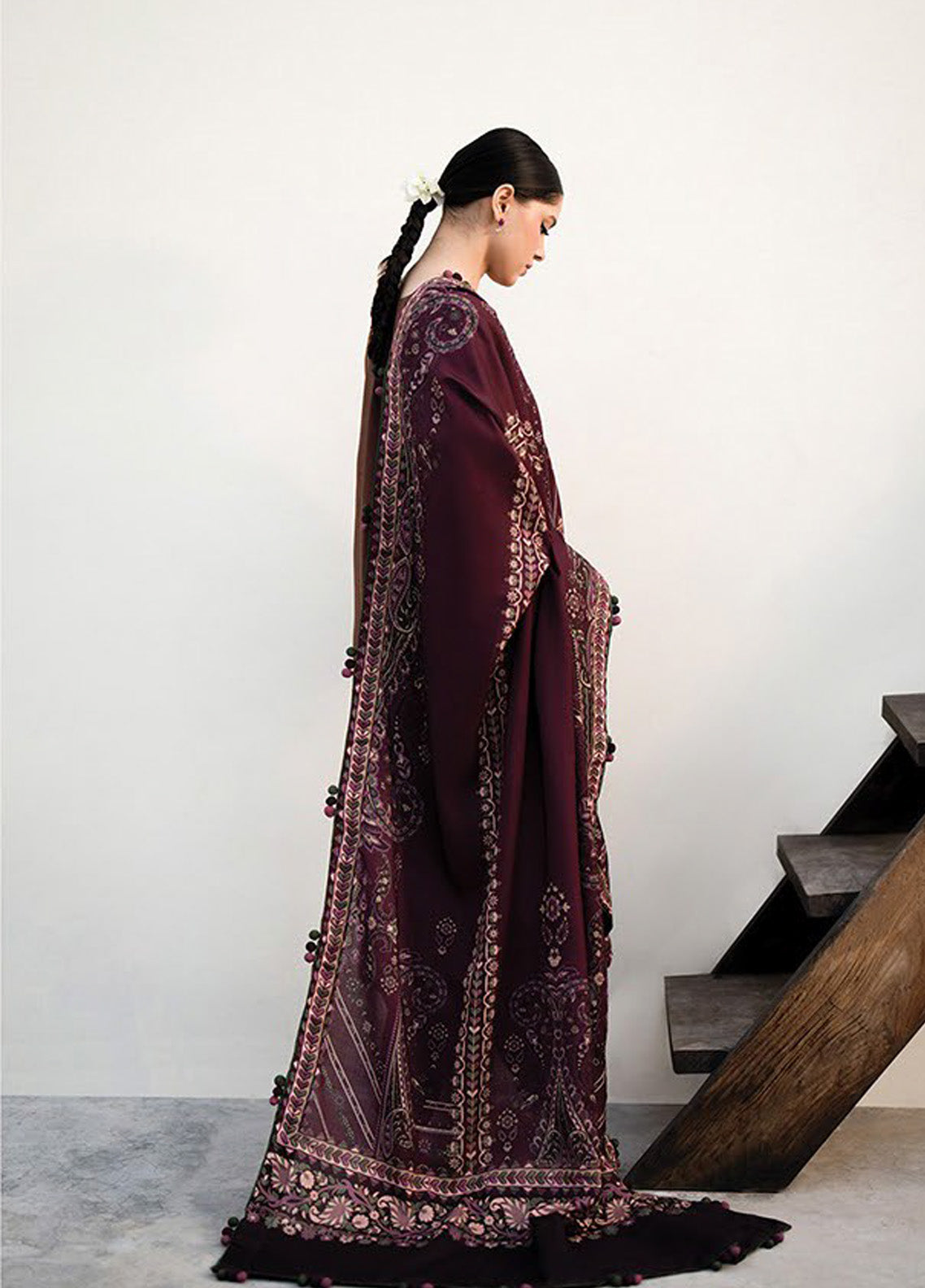 Dhoop Kinaray by Xenia Formals Embroidered Khaddar Suits Unstitched 3 Piece - XF24DK 05 PAKOL Dhoop Kinaray by Xenia Formals Embroidered Khaddar Suits Unstitched 3 Piece - XF24DK 05 PAKOL