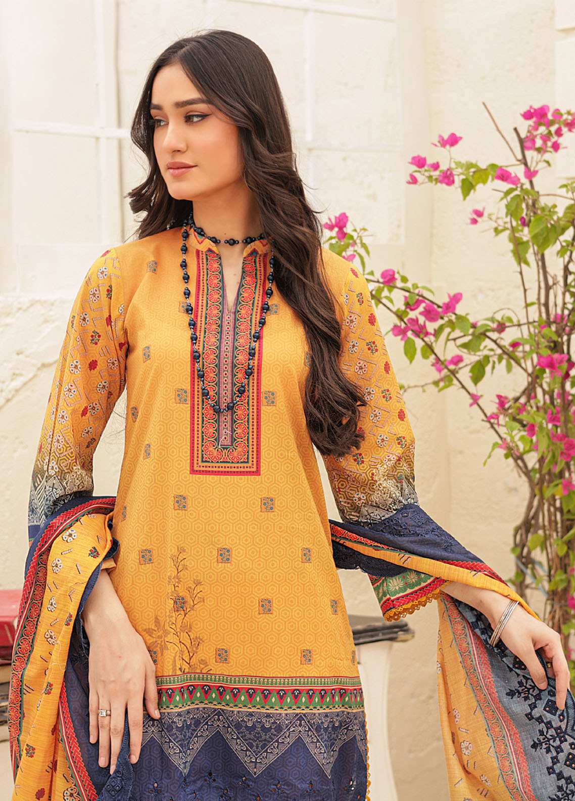 Dilkash By MTF Chikankari Embroidered Lawn Unstitched 3 Piece Suit - MTF24DL 04 Dilkash By MTF Chikankari Embroidered Lawn Unstitched 3 Piece Suit - MTF24DL 04