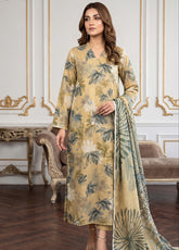 Dr Print By Schick Printed Lawn 2 Piece Unstitched Suit SDH26DPV14 D-03