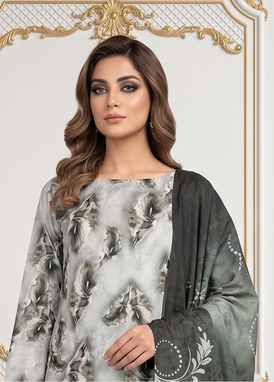 Dr Print By Schick Printed Lawn 2 Piece Unstitched Suit SDH26DPV14 D-04 Dr Print By Schick Printed Lawn 2 Piece Unstitched Suit SDH26DPV14 D-04