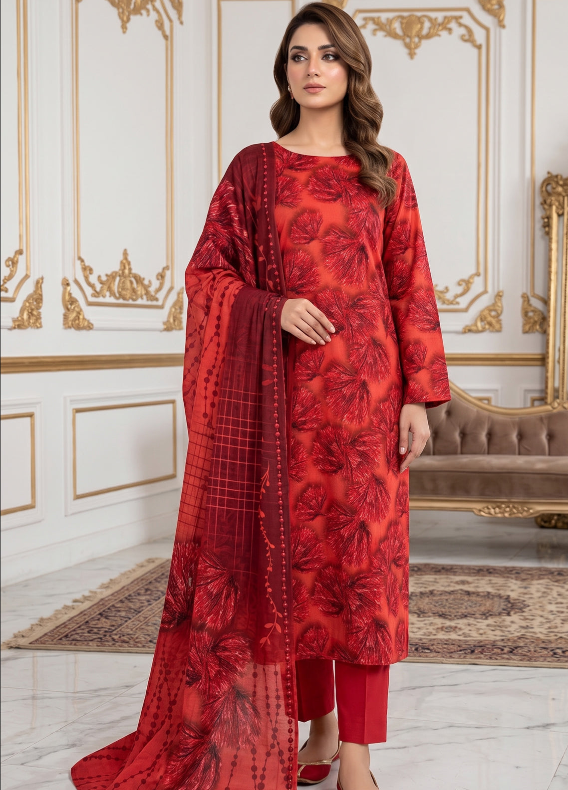 Dr Print By Schick Printed Lawn 2 Piece Unstitched Suit SDH26DPV14 D-07 Dr Print By Schick Printed Lawn 2 Piece Unstitched Suit SDH26DPV14 D-07