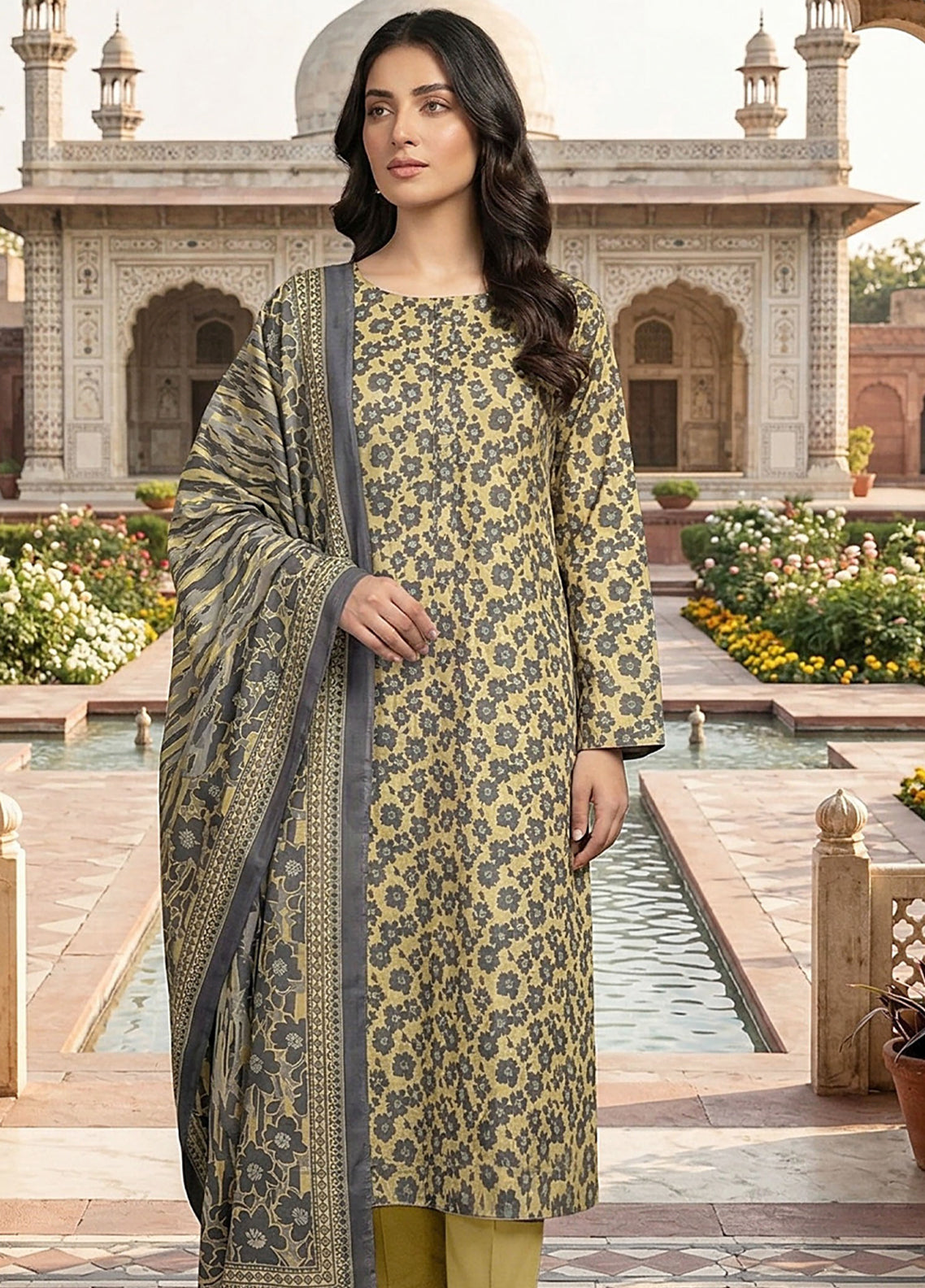 Dr Print By Schick Printed Lawn 3 Piece Unstitched Suit SDH26DPV12 D-DP-07 Dr Print By Schick Printed Lawn 3 Piece Unstitched Suit SDH26DPV12 D-DP-07