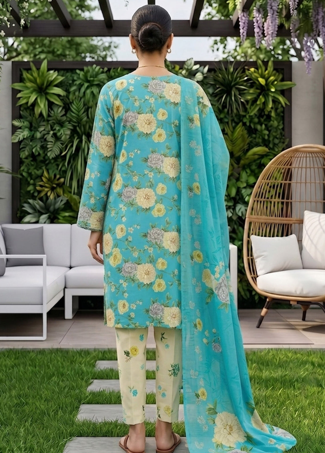 Dr Print By Schick Printed Lawn 3 Piece Unstitched Suit SDH26DPV19 D-02 Dr Print By Schick Printed Lawn 3 Piece Unstitched Suit SDH26DPV19 D-02