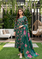 Dr Print By Schick Printed Lawn 3 Piece Unstitched Suit SDH26DPV19 D-05