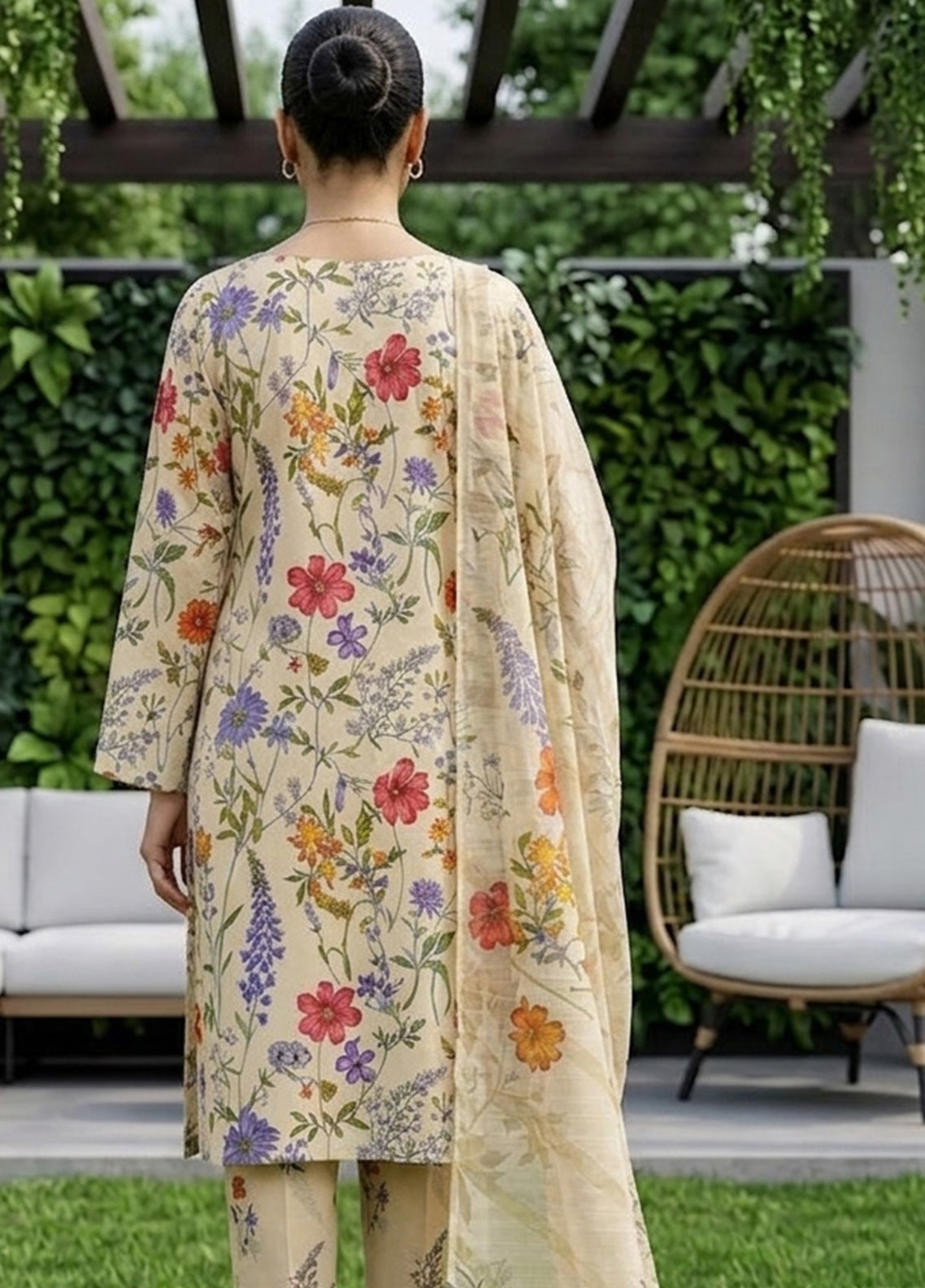 Dr Print By Schick Printed Lawn 3 Piece Unstitched Suit SDH26DPV19 D-08 Dr Print By Schick Printed Lawn 3 Piece Unstitched Suit SDH26DPV19 D-08