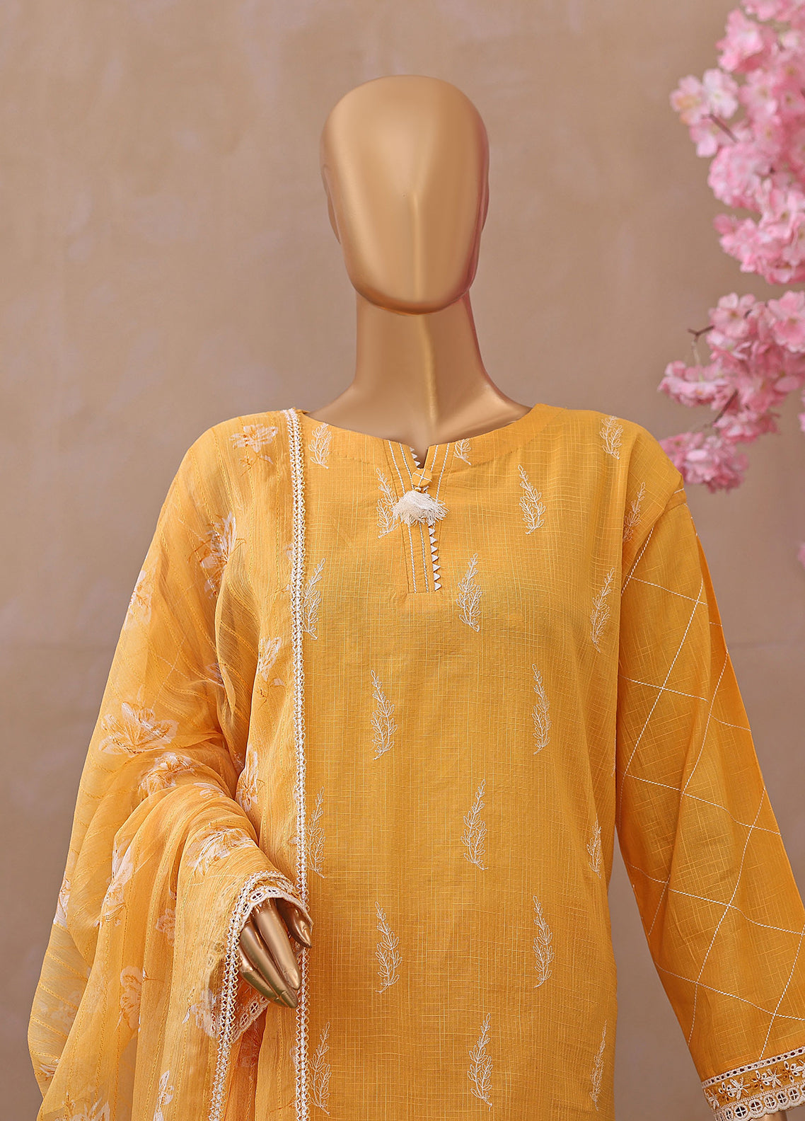Dynasty By HZ Textile Embroidered Lawn 3 Piece Unstitched Suit HZ26DEL D-02 Dynasty By HZ Textile Embroidered Lawn 3 Piece Unstitched Suit HZ26DEL D-02