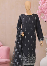 Dynasty By HZ Textile Embroidered Lawn 3 Piece Unstitched Suit HZ26DEL D-05