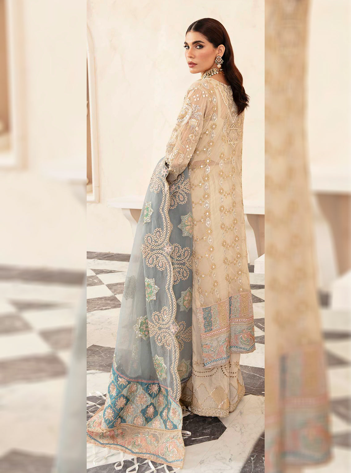 D#02 Elaf Celebration Luxury Handwork Emb Collection 923 D#02 Elaf Celebration Luxury Handwork Emb Collection 923