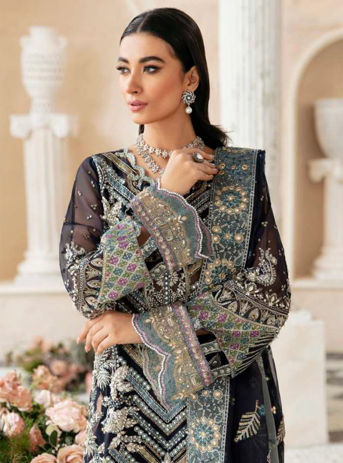 D#03 Elaf Celebration Luxury Handwork Emb Collection 923 D#03 Elaf Celebration Luxury Handwork Emb Collection 923