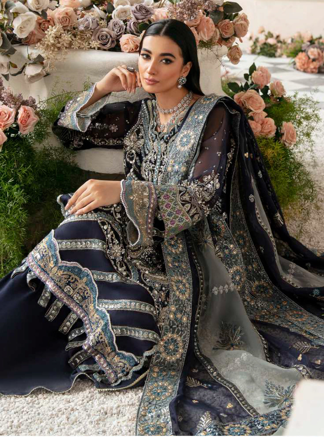 D#03 Elaf Celebration Luxury Handwork Emb Collection 923 D#03 Elaf Celebration Luxury Handwork Emb Collection 923