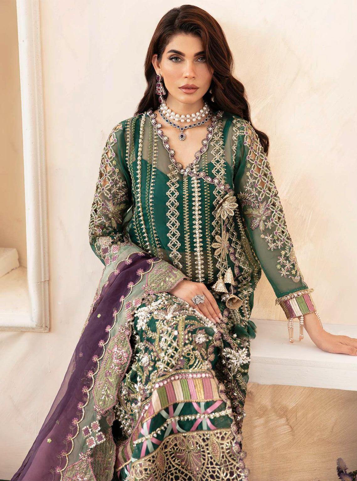 D#07 Elaf Celebration Luxury Handwork Emb Collection 923 D#07 Elaf Celebration Luxury Handwork Emb Collection 923