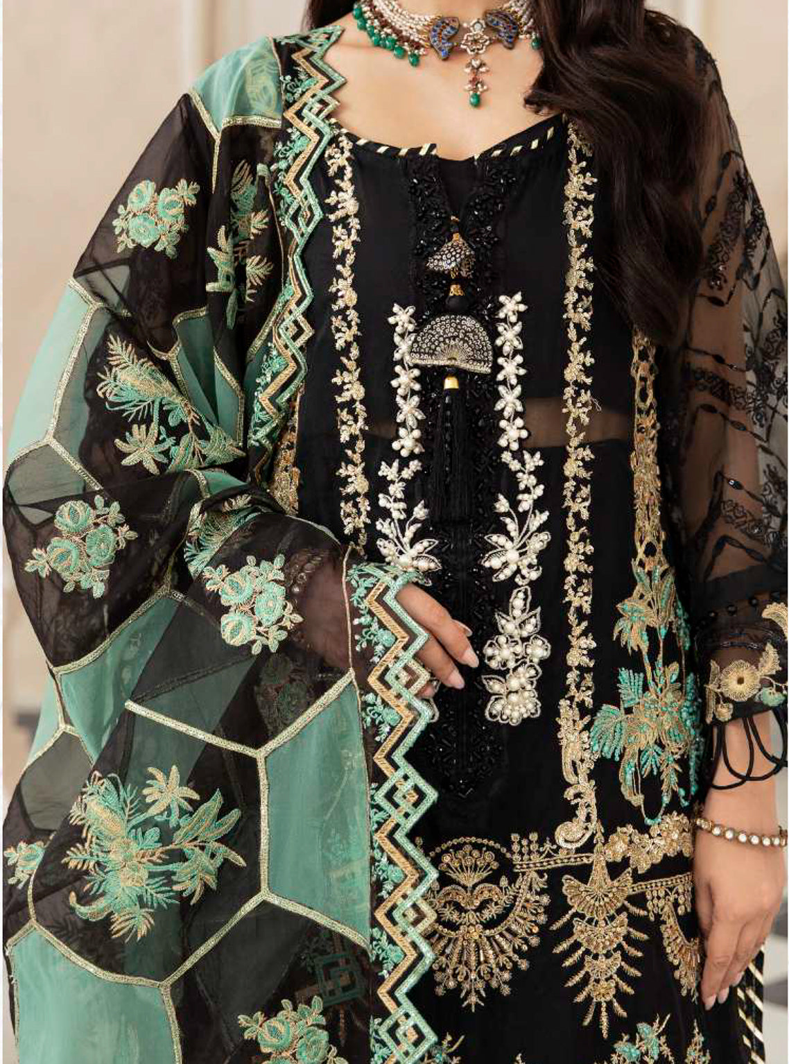 D#08 Elaf Celebration Luxury Handwork Emb Collection 923 D#08 Elaf Celebration Luxury Handwork Emb Collection 923