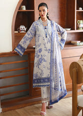 Eclat Garden By Roheenaz Embroidered Lawn 3 Piece Unstitched Suit RNZ26EGV4 D-LILAC BLOOM