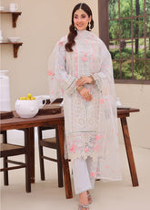 Ek Din By Schick Luxury Formals Embroidered Organza 3 Piece Stitched Suit SDH26EDLFE D-02