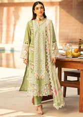 Elaf Embroidered Lawn Suits Unstitched 3 Piece - EF25LL ELM-08 FIZZAH