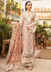 Elaf Embroidered Lawn Suits Unstitched 3 Piece - EF25LL ELM-12 SHAHANA