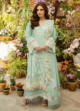 Elaf Embroidered Lawn Suits Unstitched 3 Piece - EF25LL ELM-7A ZARAFSHAN