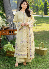 Elaf Embroidered Lawn 3 Piece Unstitched Suit EF26LL ELY-05 SOUCI
