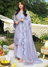 Elaf Embroidered Lawn 3 Piece Unstitched Suit EF26LL ELY-3B PARADISE