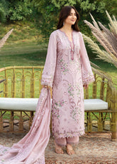 Elaf Embroidered Lawn 3 Piece Unstitched Suit EF26LL ELY-4A BLOOMING