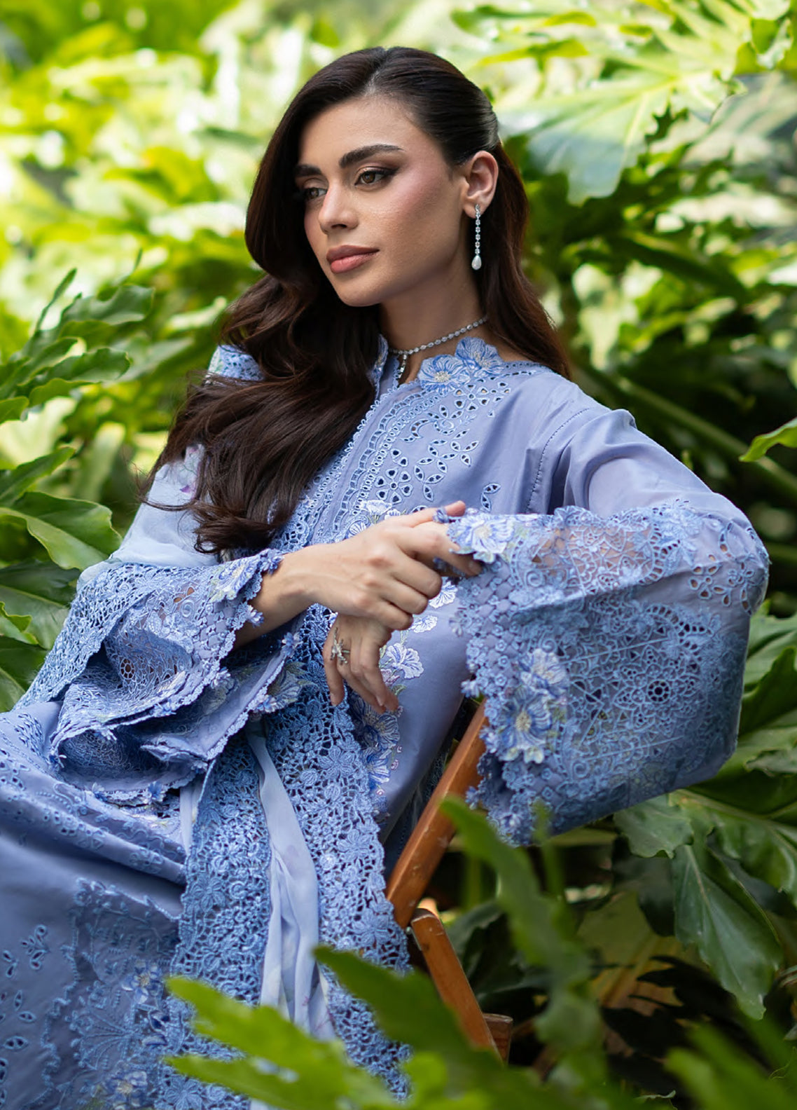 Elaf Premium Luxury Lawn 3 Piece Unstitched Suit EF26LLV2 D-ELQ-2B LAVENDER LUXE Elaf Premium Luxury Lawn 3 Piece Unstitched Suit EF26LLV2 D-ELQ-2B LAVENDER LUXE