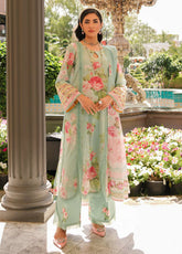 Elaf Printed Lawn Suits Unstitched 3 Piece - EL24PL EEP-01A FROSTIE