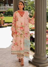 Elaf Printed Lawn Suits Unstitched 3 Piece - EL24PL EEP-01B PETAL PULSE