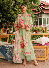 Elaf Printed Lawn Suits Unstitched 3 Piece - EL24PL EEP-05A MINT TO BE