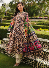 Elaf Printed Lawn Suits Unstitched 3 Piece - EL24PL EEP-06A MENAGERIE