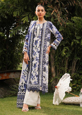 Elaf Printed Lawn Suits Unstitched 3 Piece - EL24PL EEP-07A SHADOW SISTERS