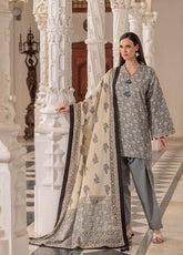 Elora A Floral By Gul Ahmed Printed Lawn 3 Piece Unstitched Suit GA26EAF D-CL 62085B