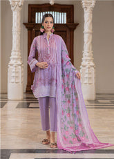 Elora A Floral By Gul Ahmed Printed Lawn 3 Piece Unstitched Suit GA26EAF D-CL 62141