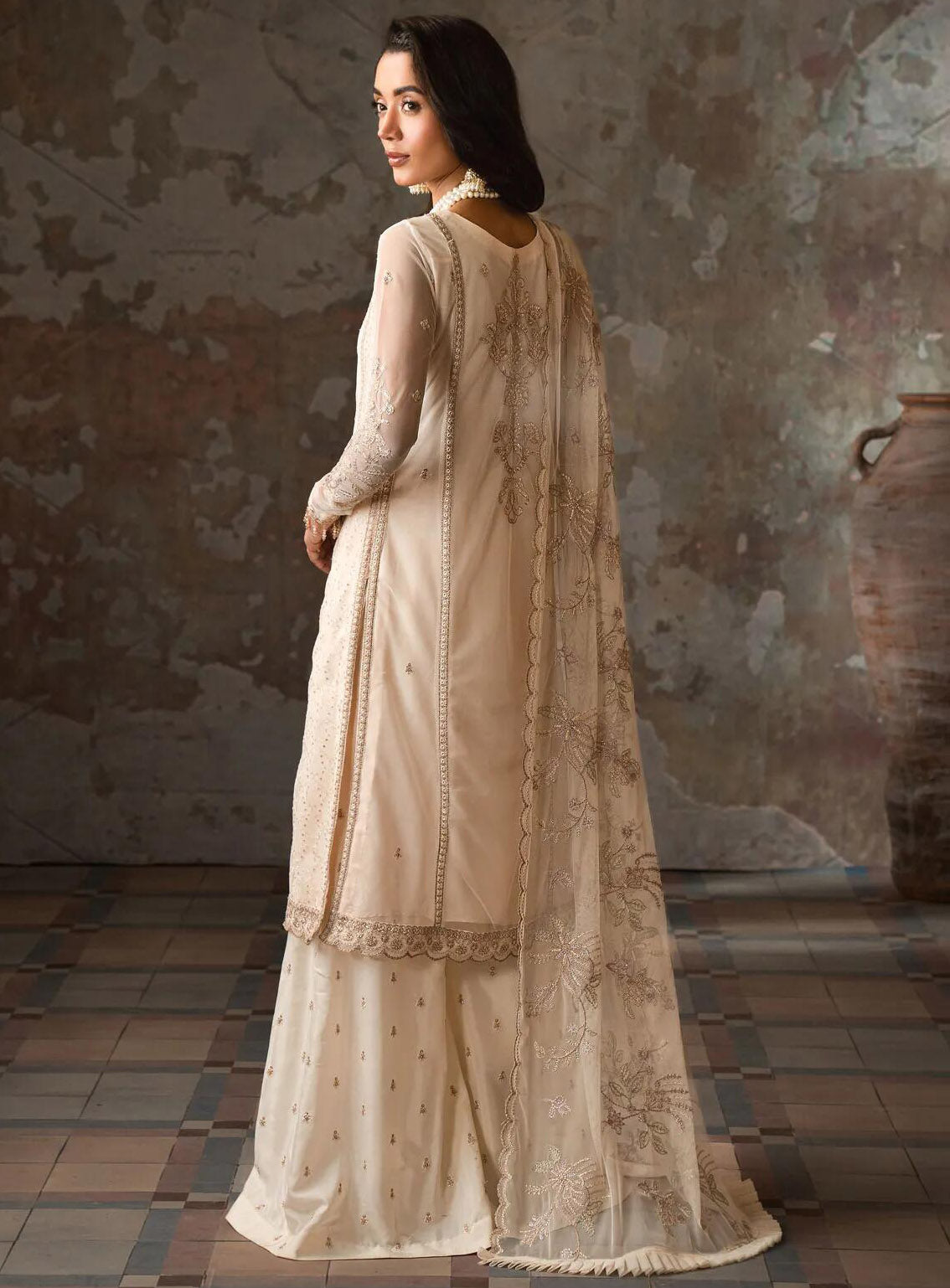 Emirah by Zarif Embroidered Net Suits Unstitched 3 Piece - ZF24EF ZEF 06 MEERA Emirah by Zarif Embroidered Net Suits Unstitched 3 Piece - ZF24EF ZEF 06 MEERA