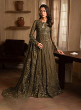 Emirah by Zarif Embroidered Net Suits Unstitched 3 Piece - ZF24EF ZEF 07 JAZAB