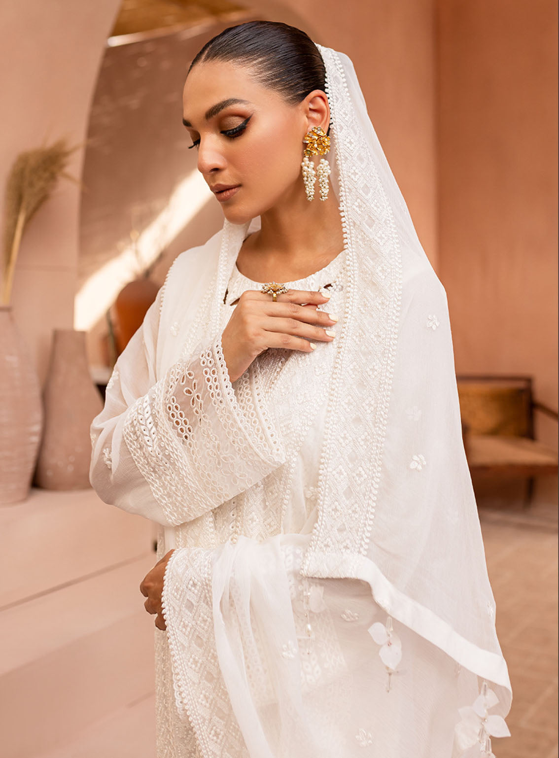 Ensembles By Azure Embroidered Chiffon Suits Unstitched 3 Piece - AZU24ESF RAES-066 ROYAL ALLURE Ensembles By Azure Embroidered Chiffon Suits Unstitched 3 Piece - AZU24ESF RAES-066 ROYAL ALLURE