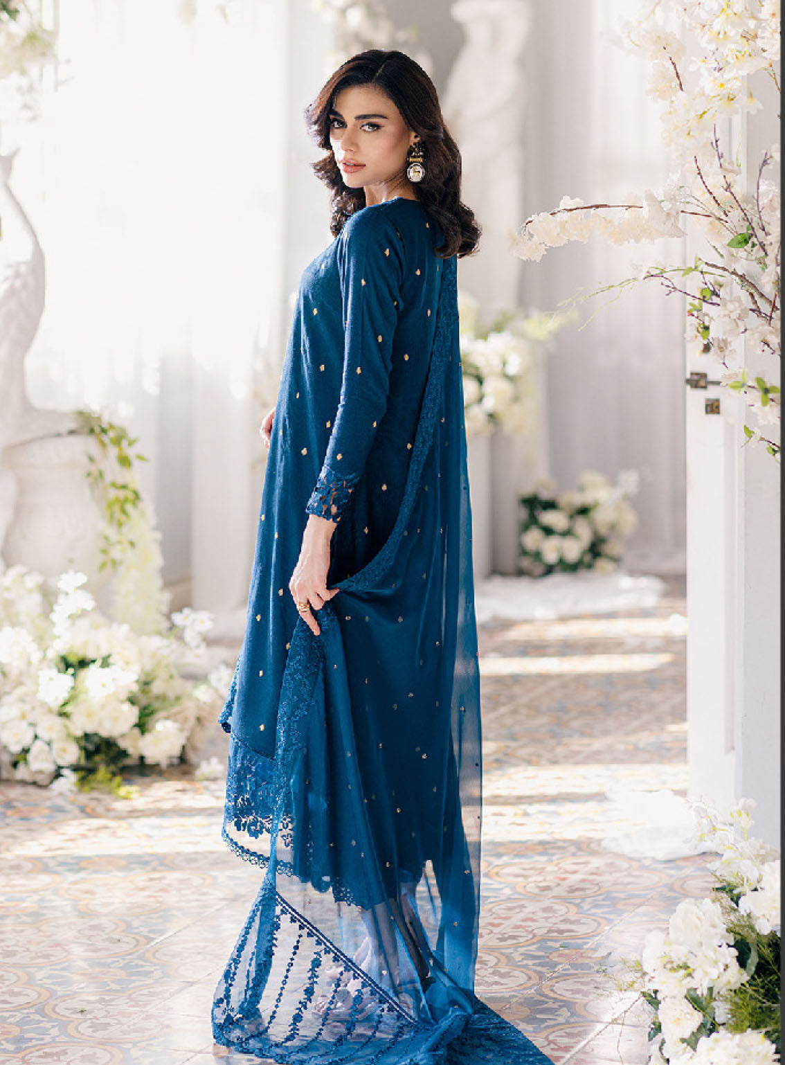 Ensembles By Azure Embroidered Jacquard Lawn Suits Unstitched 3 Piece - AZU24EJL AEGEAN BREEZE Ensembles By Azure Embroidered Jacquard Lawn Suits Unstitched 3 Piece - AZU24EJL AEGEAN BREEZE