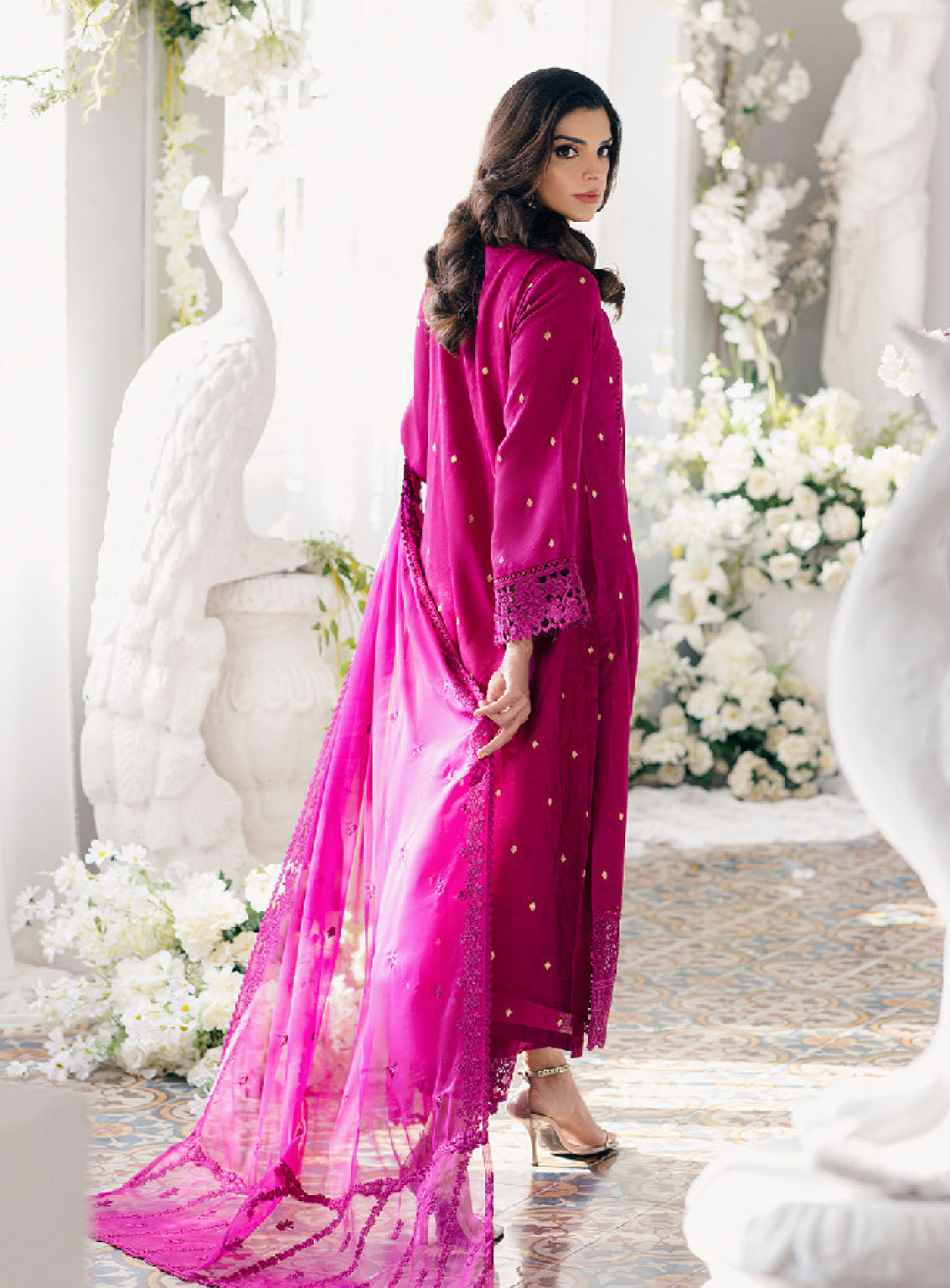Ensembles By Azure Embroidered Jacquard Lawn Suits Unstitched 3 Piece - AZU24EJL PETUNIA PLUM Ensembles By Azure Embroidered Jacquard Lawn Suits Unstitched 3 Piece - AZU24EJL PETUNIA PLUM