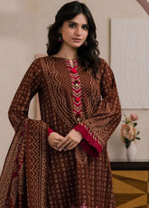 Essentail By Zellbury Embroidered Lawn 3 Piece Unstitched Suit WUS26E30707