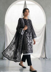 Essentail By Zellbury Embroidered Lawn 3 Piece Unstitched Suit WUS26E31166