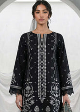 Essentail By Zellbury Embroidered Lawn 3 Piece Unstitched Suit WUS26E31168