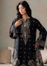 Essentail By Zellbury Printed Lawn 3 Piece Unstitched Suit WUS26X30837
