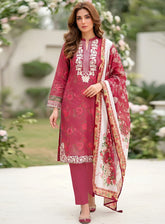 Essential By LSM Lakhany Embroidered Lawn 3 Piece Unstitched Suit LSM26EELV2 D-LG-MM-1031