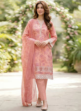 Essential By LSM Lakhany Embroidered Lawn 3 Piece Unstitched Suit LSM26EELV2 D-LG-MM-1033