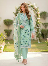 Essential By LSM Lakhany Embroidered Lawn 3 Piece Unstitched Suit LSM26EELV2 D-LG-MM-1036