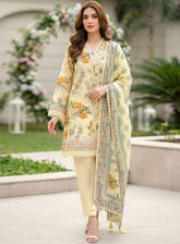 Essential By LSM Lakhany Embroidered Lawn 3 Piece Unstitched Suit LSM26EELV2 D-LG-MM-1037